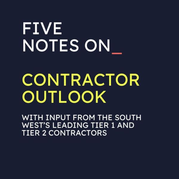 Rohan Short's five notes on contractor outlook